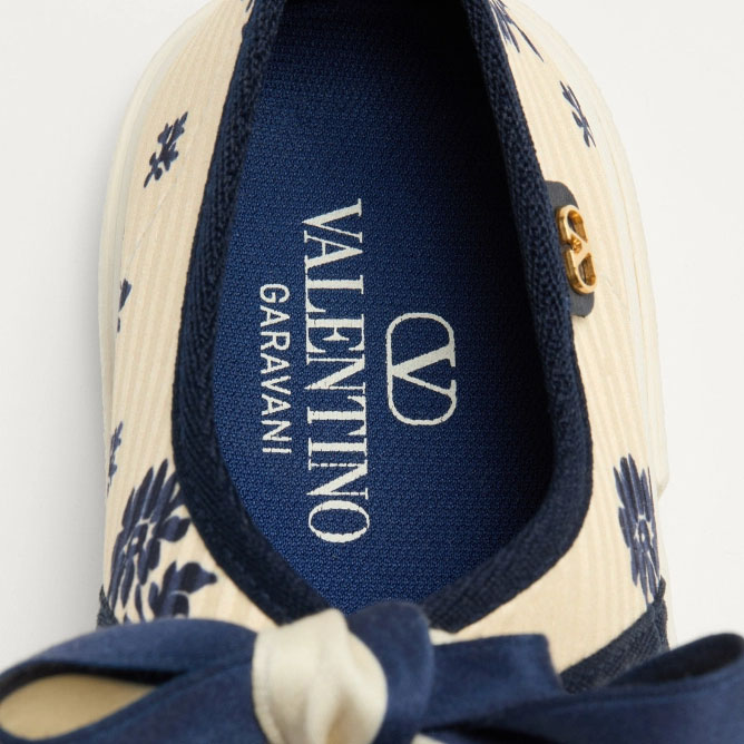VALENTINO BAY BY BAY Ladies floral fabric ballet flats - 图片 4