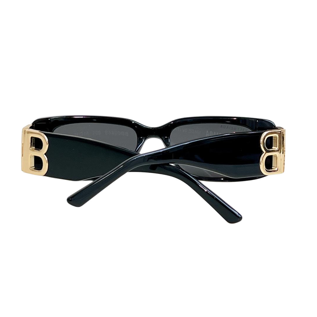 Balenciaga square frame glasses black gold/teal/pale pink/leopard/yellow/white silver/white gold/red gold/red silver/green/blue/purple color Size 51口18-130 - 图片 2