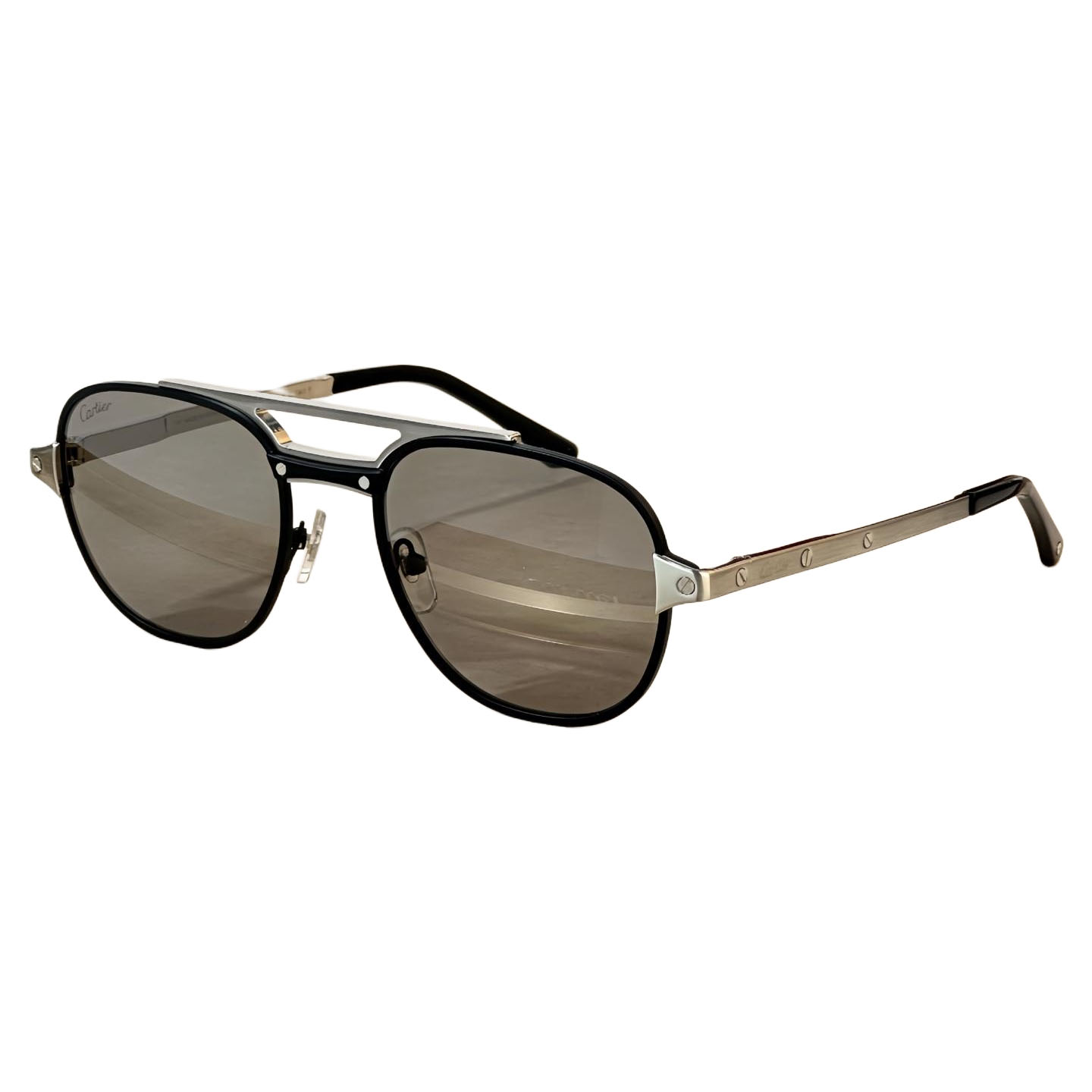 Cartier glasses black gold/green/black silver/grey silver/brown gold/grey gold/brown black color Size 58口21-145 - 图片 4