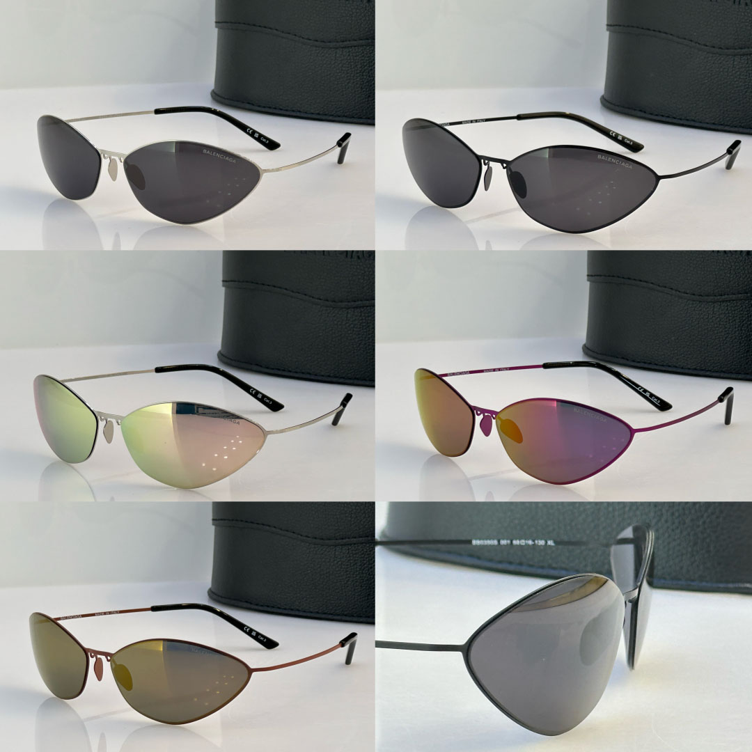 Balenciaga glasses black/pink/silver/brown/black silver color Size 68口16-130 - 图片 8