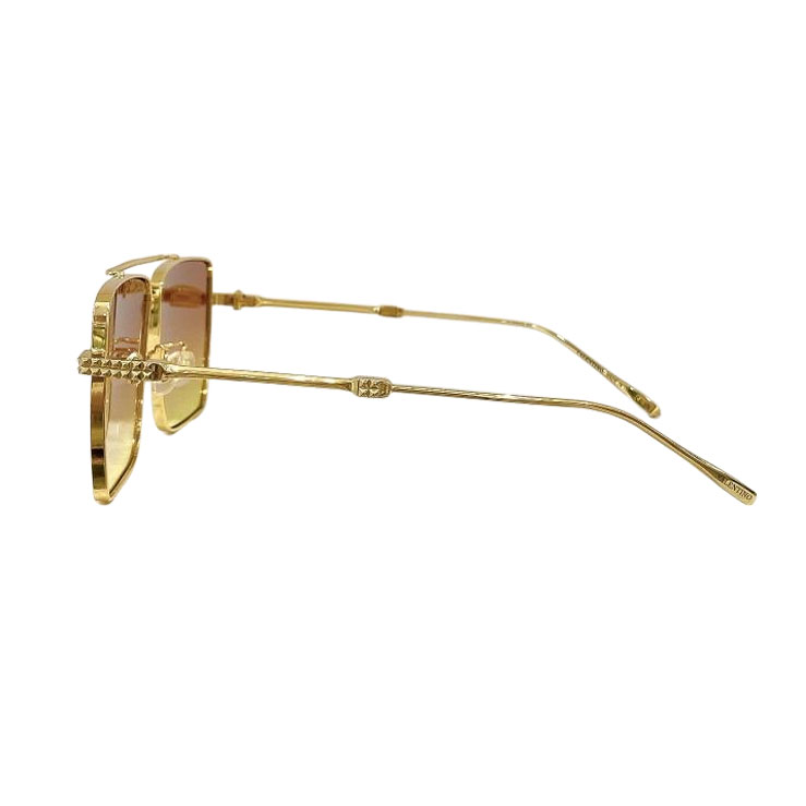 Valentino Pilot glasses gold/blue/gun black/eggplant/purple/brown/black color Size 59口14-145 - 图片 3