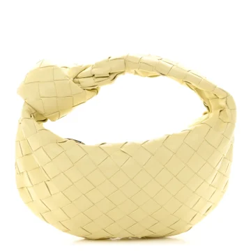 Bottega Veneta Mini Intrecciato Jodie Ice Cream Nappa Leather