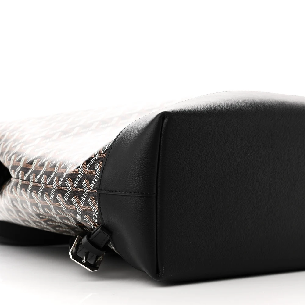Goyard Cisalpin Backpack MM Black Goyardine Canvas & Calfskin Leather - 图片 4