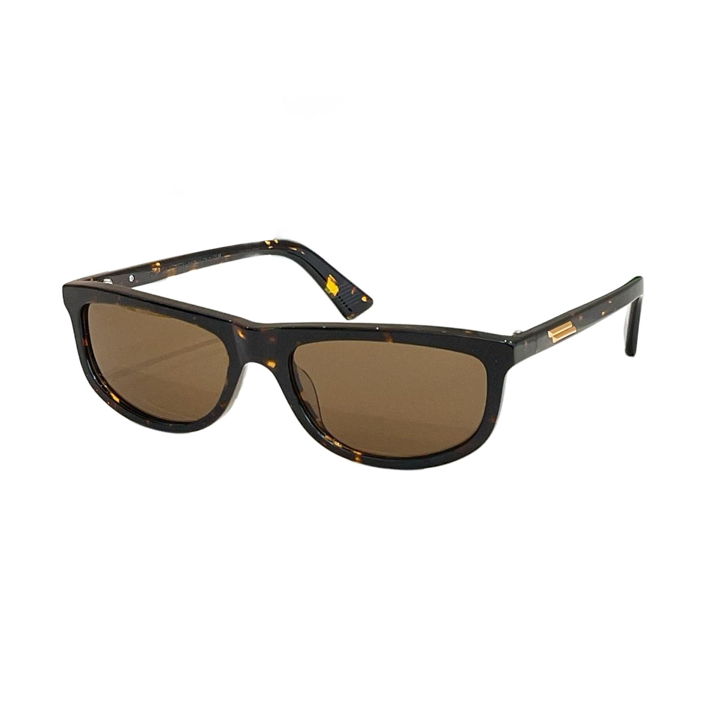Bottega Veneta square frame glasses leopard black/leopard green/leopard brown/black/moccasin/orange black/red color Size 49口21-145 - 图片 3