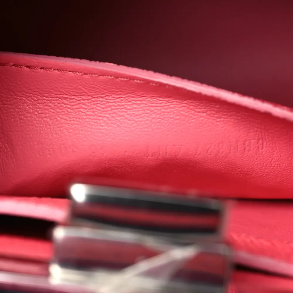 Fendi Tape Stitch Small Peekaboo I SEE U Satchel Pink Dalia Cuoio Roma Sellerissima & Nappa Sintetica Leather Silver Hardware - 图片 8
