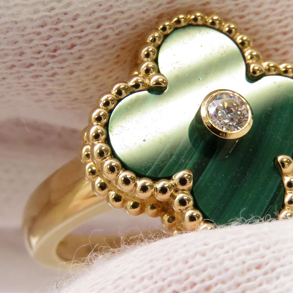 Van Cleef & Arpels Vintage Alhambra Ring Size 49/#9 - 图片 5