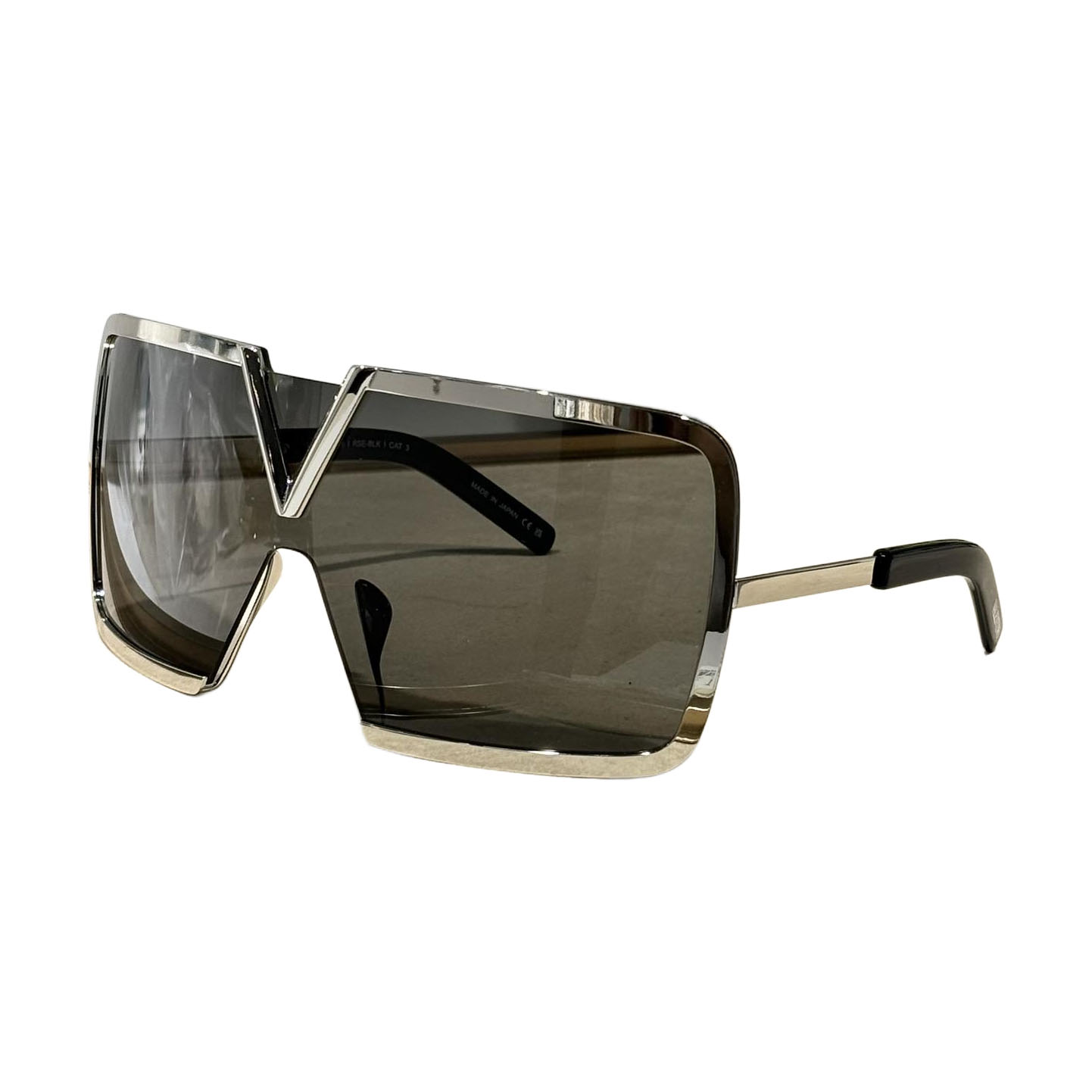 Valentino Mask glasses black gold/black silver/black/yellow gold color Size 146-0-118 - 图片 2