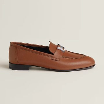HERMES Paris Brown Loafers