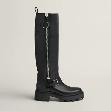 HERMES Jaime Black boots
