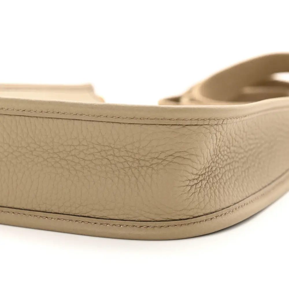 Hermès Amazone Evelyne TPM Beige Marfa Taurillon Clemence Leather Gold Hardware - 图片 5