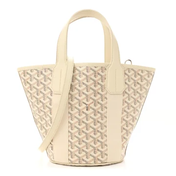 Goyard Belharra Tote PM Sand Goyardine Canvas