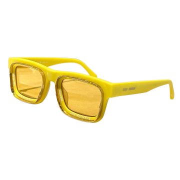 Louis Vuitton square frame glasses yellow/red/blue/green/jasmine/chamoisee/black/camouflage/leopard color Size 50-24 145