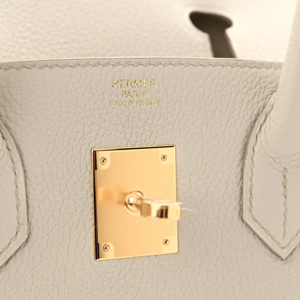 Hermès Birkin 30 Beton Togo Leather Gold Hardware - 图片 2