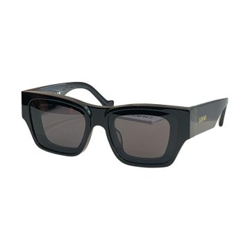 Loewe square frame glasses black/brown black/silver black/red black/blue black/leopard brown/leopard green/mint color Size 56口16-140
