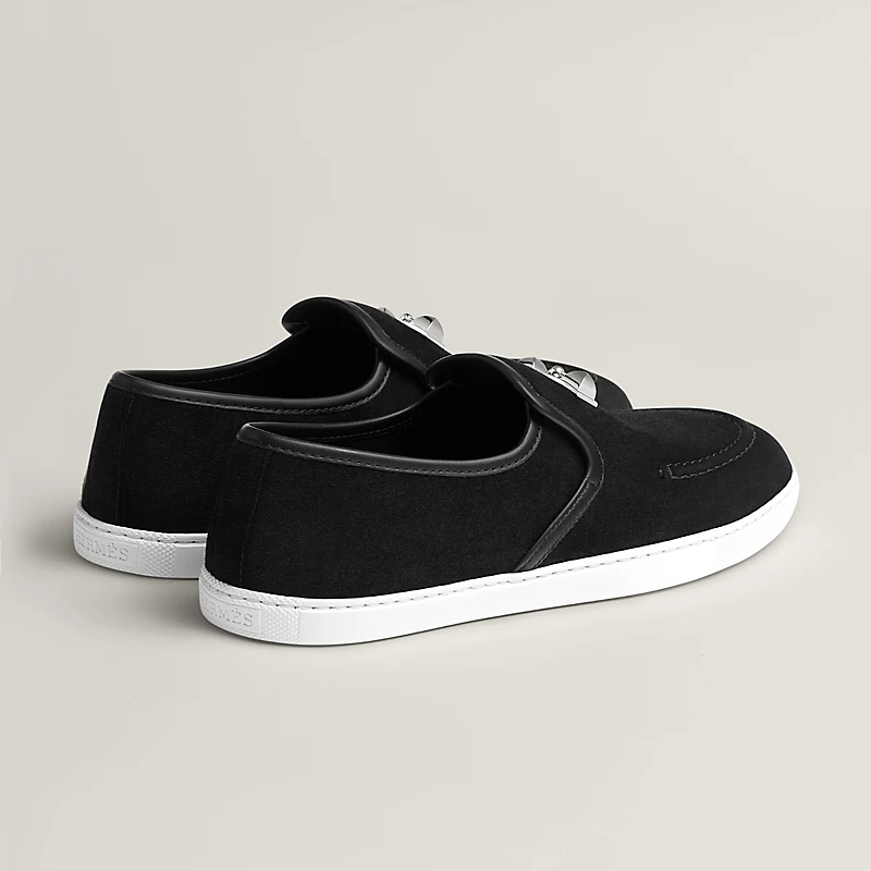 HERMES Jour Black Loafers - 图片 4