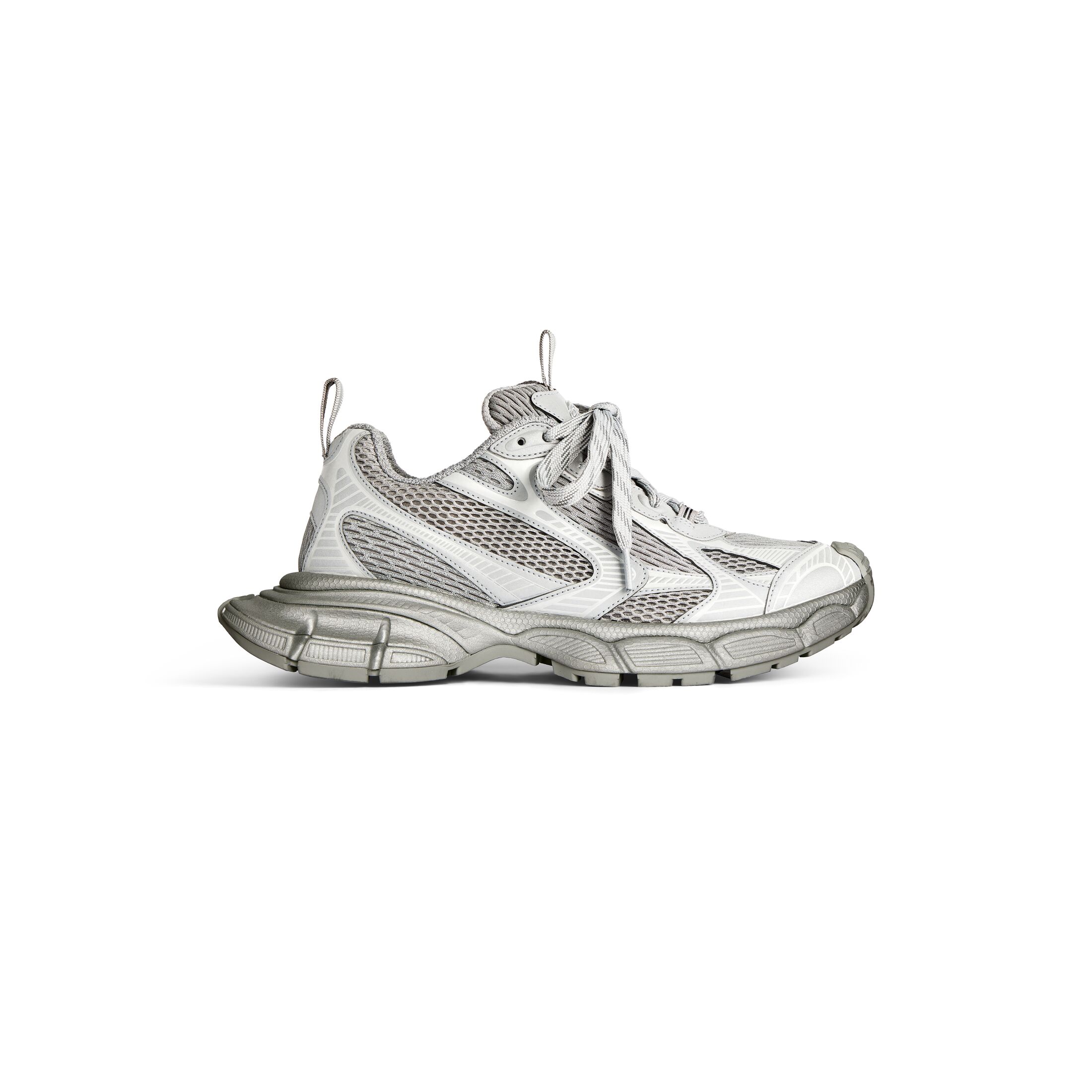 BALENCIAGA 3XL Low state grey sports shoes life casual shoes Sneakers