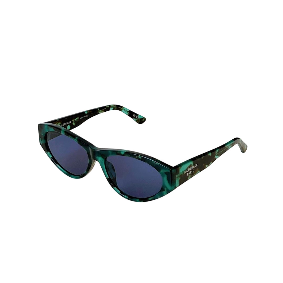 Balenciaga Cat Eye glasses white/green leopard/black leopard/coffee/black color Size 60口17-145 - 图片 4