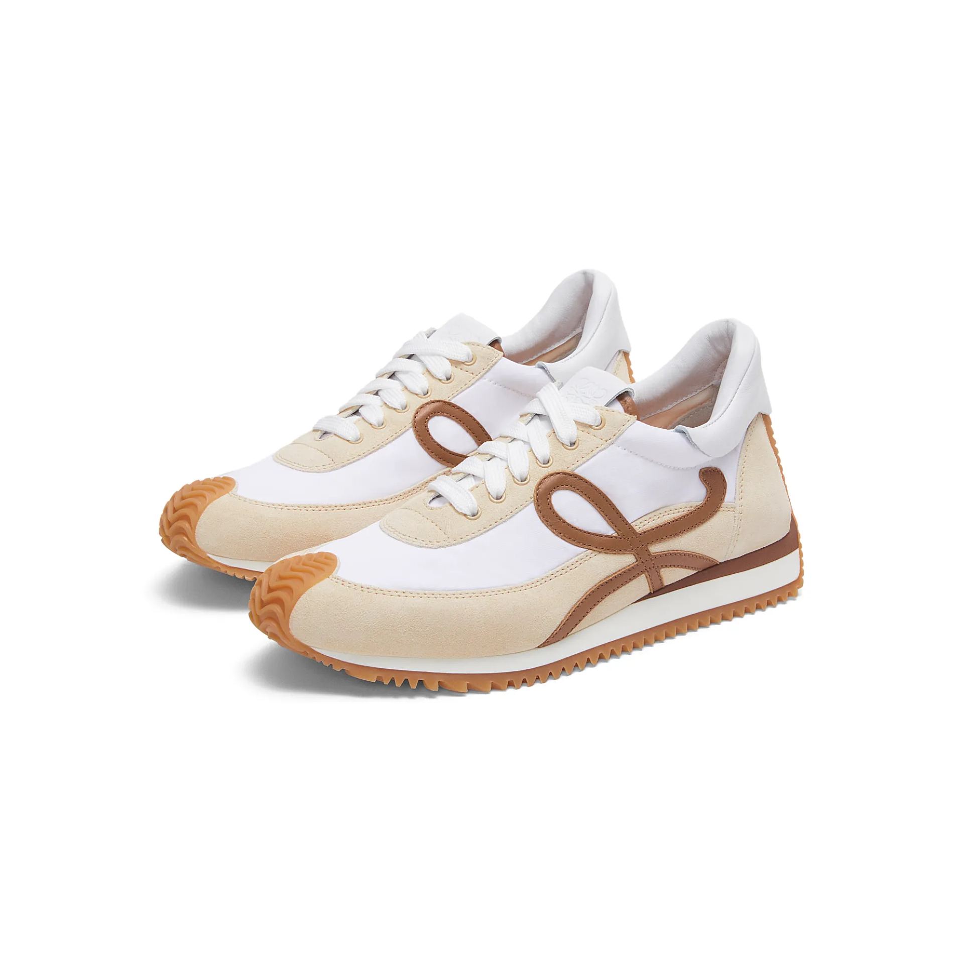 LOEWE Nylon and suede smooth sneakers - 图片 2