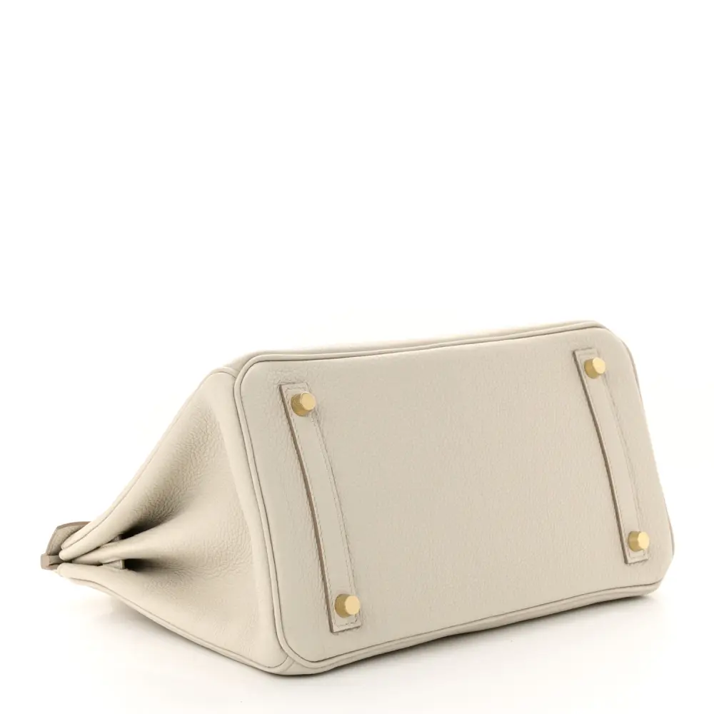 Hermès Birkin 30 Beton Togo Leather Gold Hardware - 图片 6