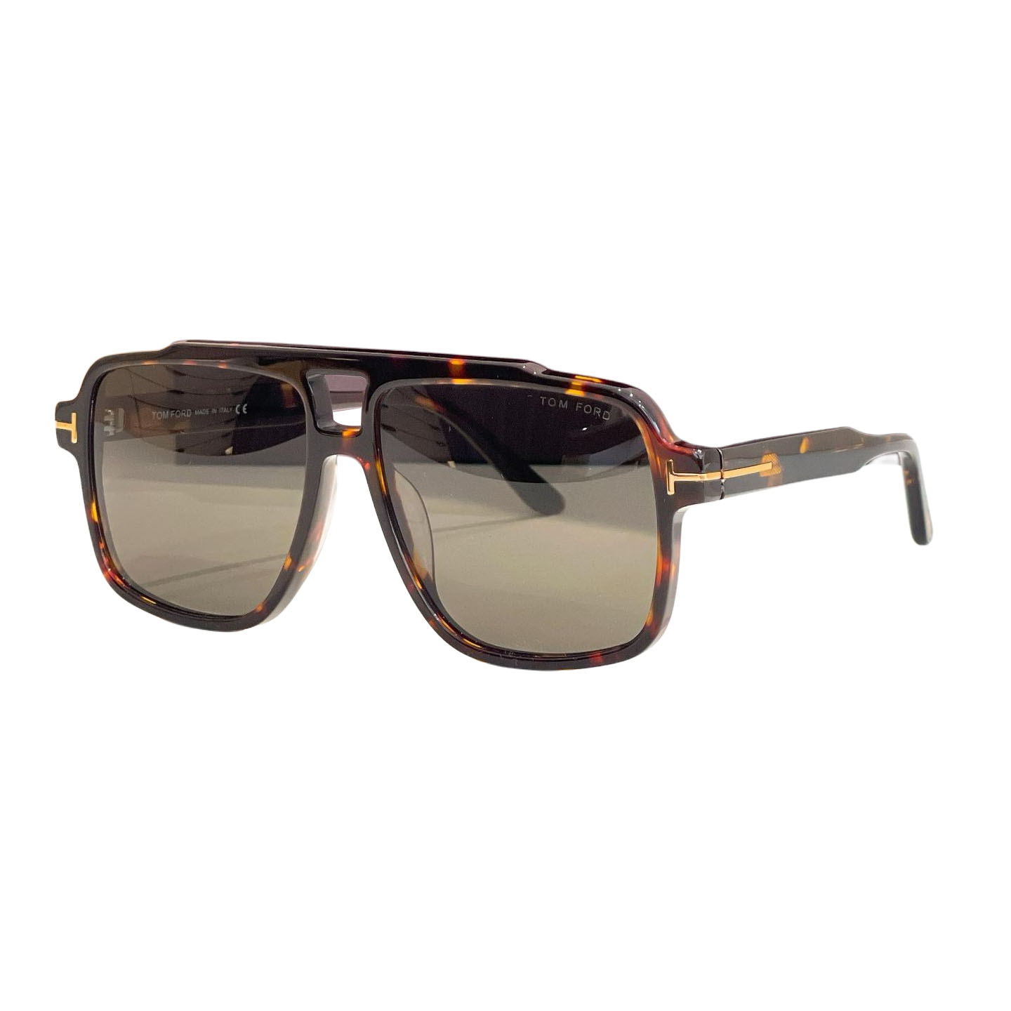 Tom Ford Pilot glasses leopard crimson/black crimson/leopard brown/leopard black/leopard sepia/eggplant/black/yellow brown color Size 58口16-140 - 图片 6