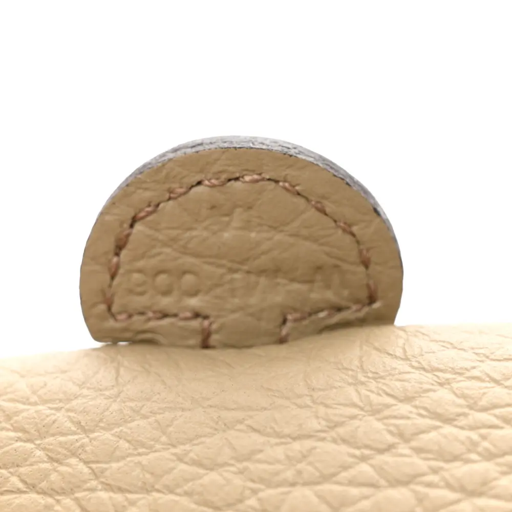 Hermès Amazone Evelyne TPM Beige Marfa Taurillon Clemence Leather Gold Hardware - 图片 8