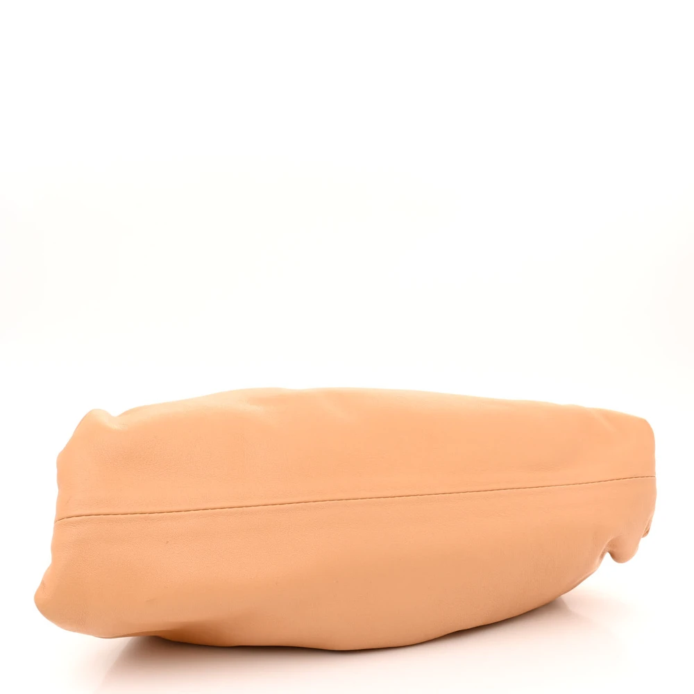 Bottega Veneta Mini Teen Pouch Almond Calfskin Leather - 图片 6