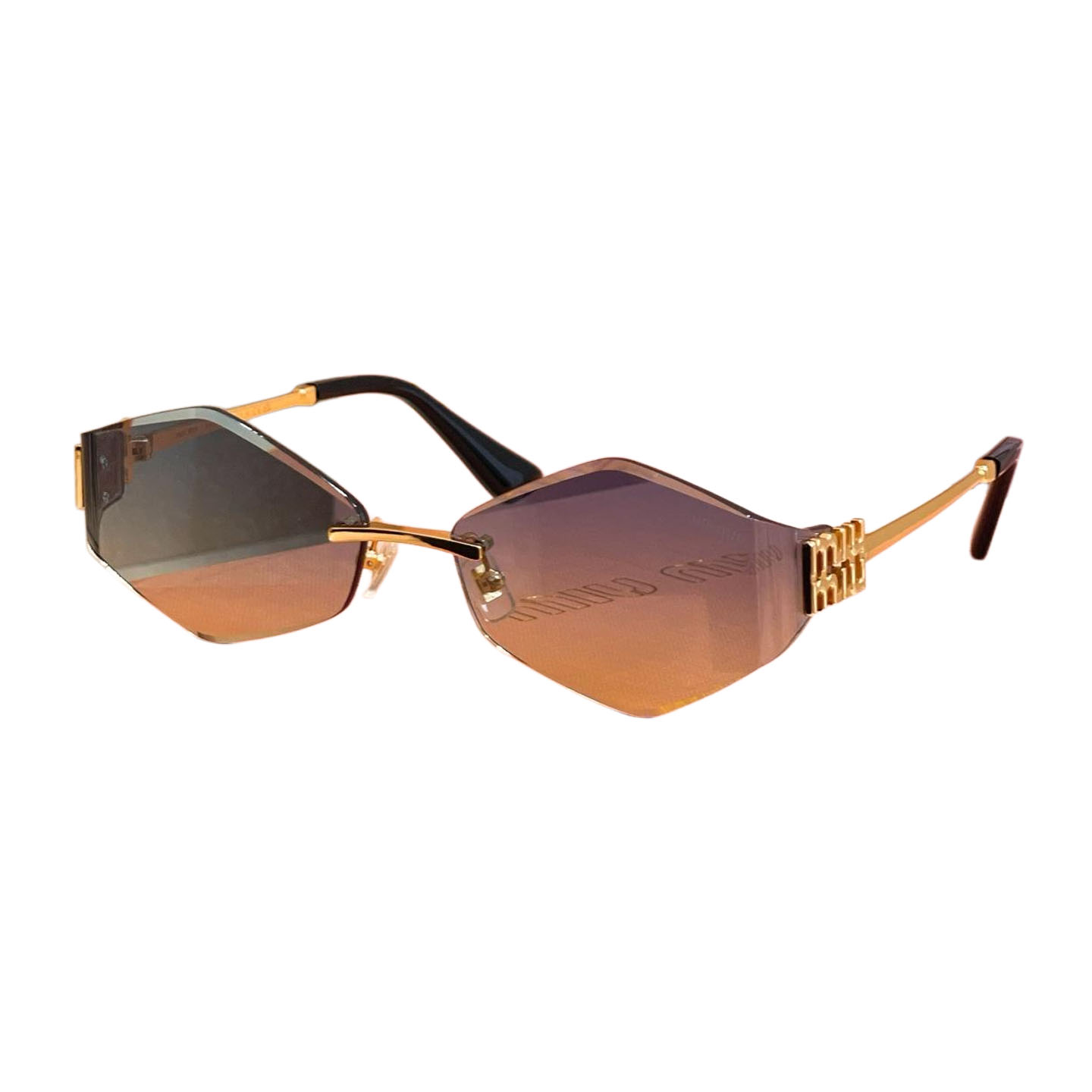 Miu Miu glasses red/purple/pink/brown/purple orange color Size 61口17-128 - 图片 5