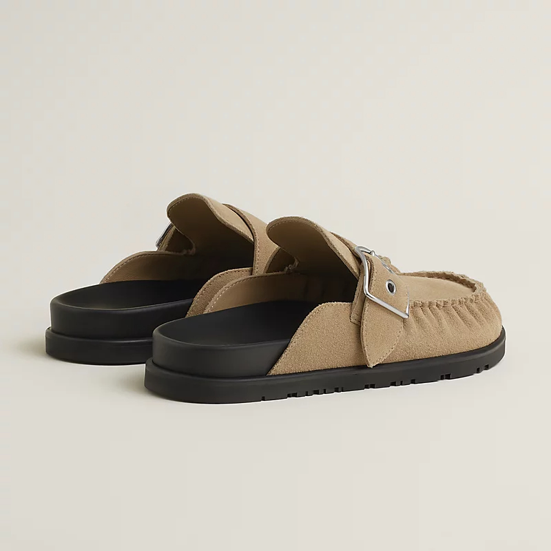 HERMES Key Mule Slippers - 图片 3