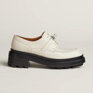HERMES First white Loafers