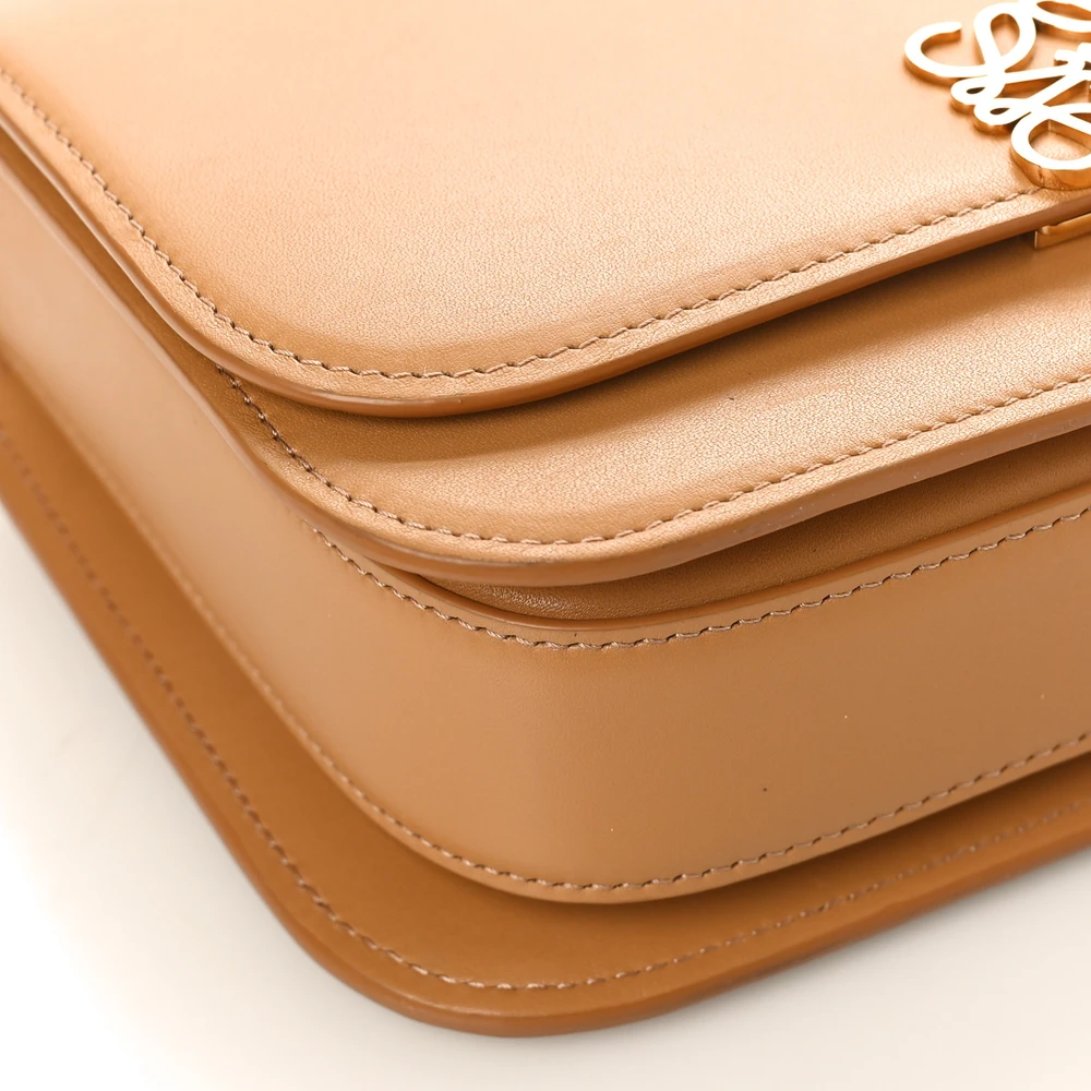 Loewe Goya Bag Mini Warm Desert Silk Calfskin Leather Gold Hardware - 图片 4