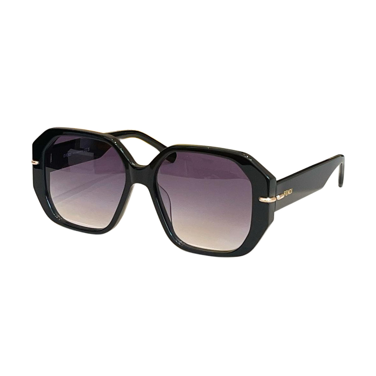 Fendi glasses black/grey/rust black/red/leopard/eggplant/transparent leopard/transparent black color Size 56口18-145 - 图片 6