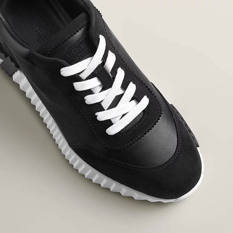 HERMES Black Sneakers Bouncing Sports Shoes - 图片 4