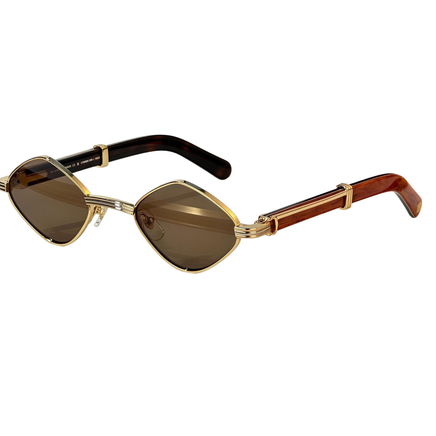 Cartier glasses black/black brown/blue/green/brown/black gold color Size 51-22-145 - 图片 5