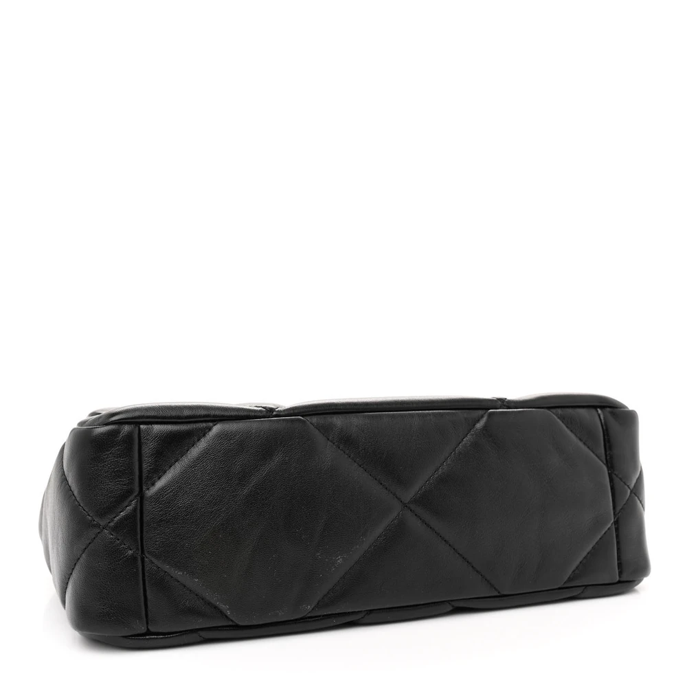 Chanel 19 Medium Flap Bag – Quilted Lambskin Silver Hardware - 图片 6