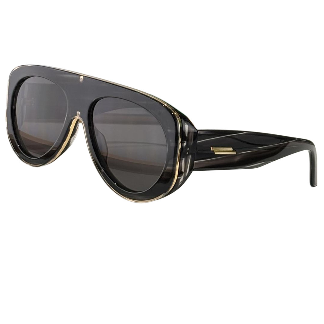 Bottega Veneta Pilot glasses leopard/black gold/black silver/matte black/green black/transparent black/tawny color Size 58口17-130 - 图片 3
