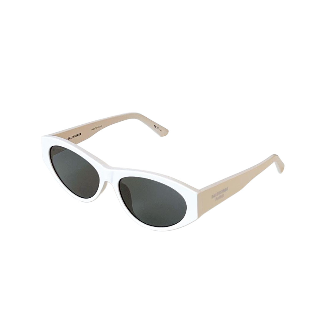 Balenciaga Cat Eye glasses white/green leopard/black leopard/coffee/black color Size 60口17-145