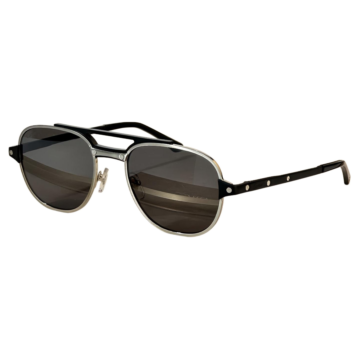 Cartier glasses black gold/green/black silver/grey silver/brown gold/grey gold/brown black color Size 58口21-145 - 图片 3