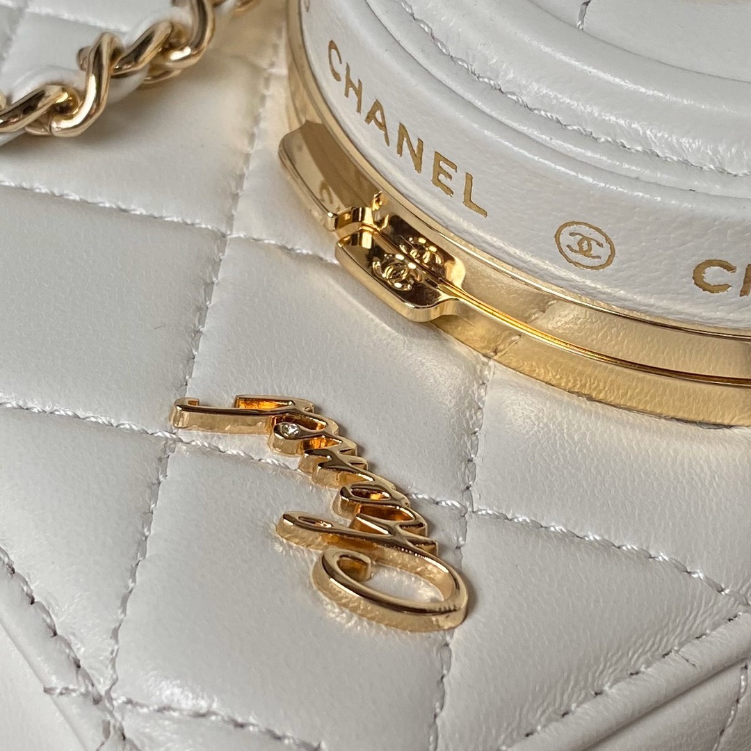 Chanel Camera bag white/black/red/milk tea color Crossbody Bags - 图片 6