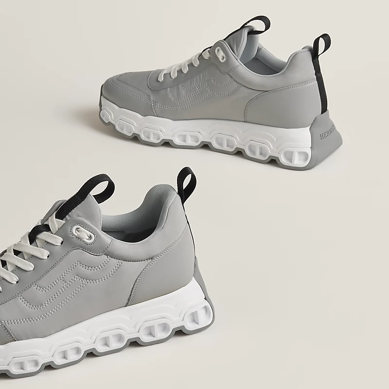 HERMES lmpulse Sneakers Grey Sports Shoes - 图片 4