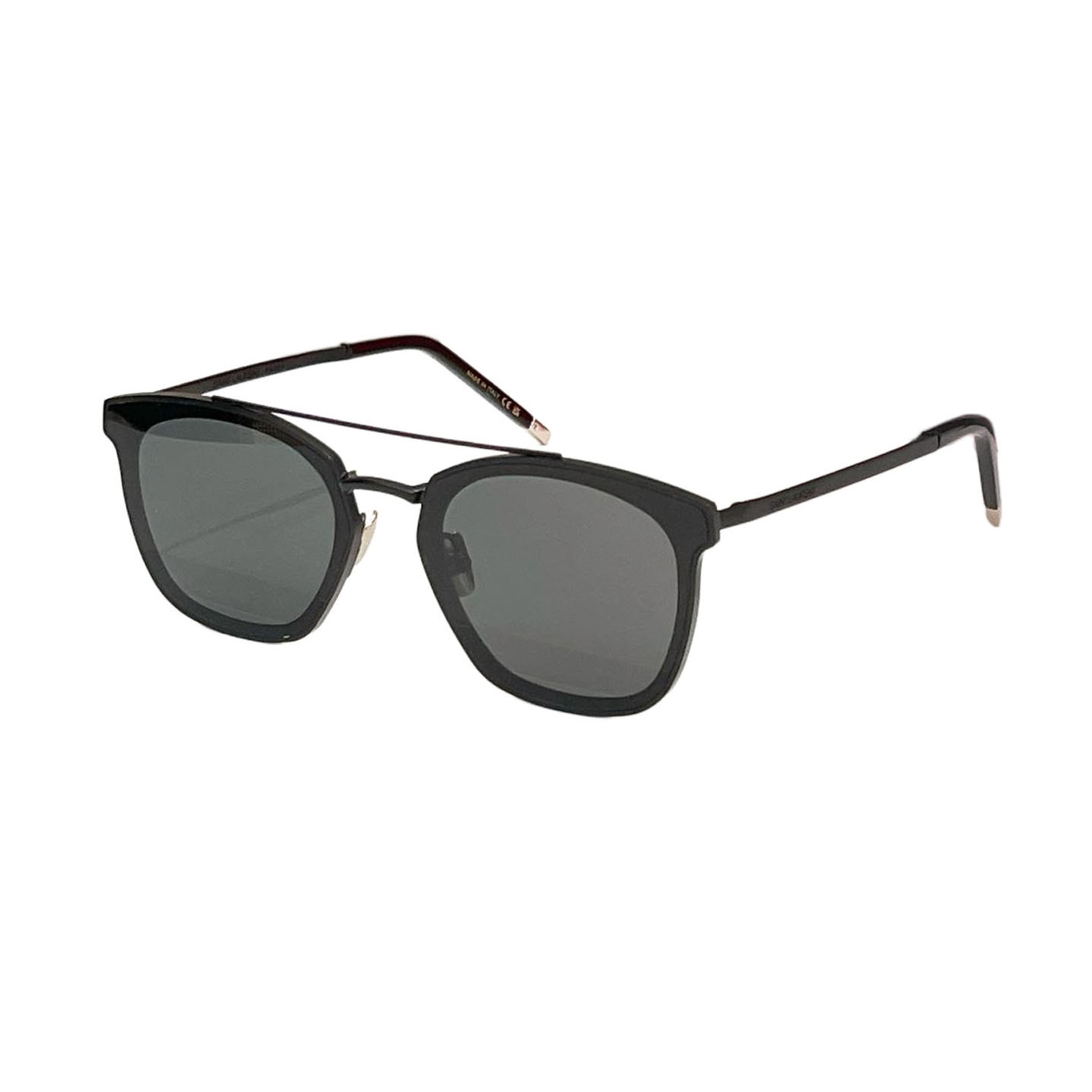 Saint Laurent Wayfarer glasses black gold/black/green/red gold/grey color transparent lens Size 61口17-145 - 图片 2