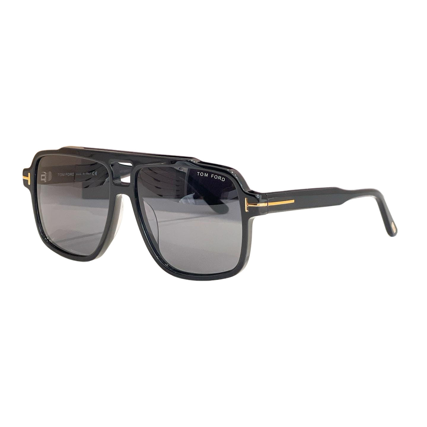 Tom Ford Pilot glasses leopard crimson/black crimson/leopard brown/leopard black/leopard sepia/eggplant/black/yellow brown color Size 58口16-140 - 图片 8
