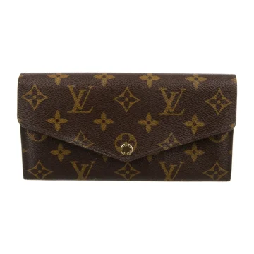 Louis Vuitton Medium Sarah Wallet Monogram Coated Canvas