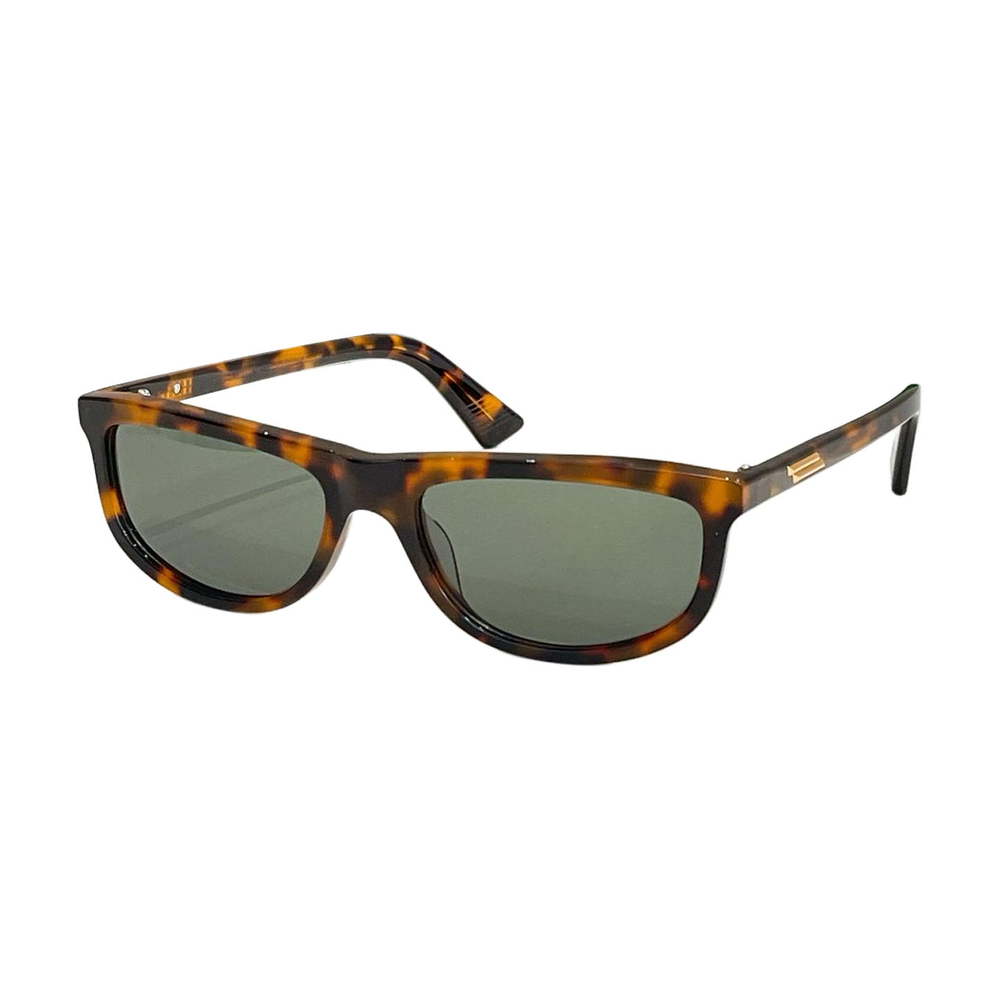 Bottega Veneta square frame glasses leopard black/leopard green/leopard brown/black/moccasin/orange black/red color Size 49口21-145 - 图片 2