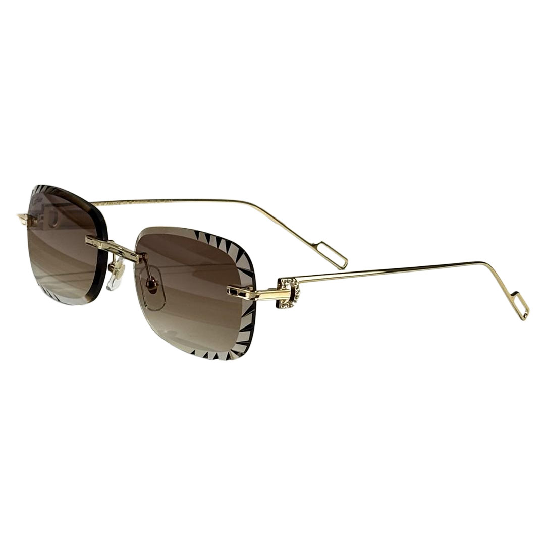 Cartier glasses black/grey/cedar/tawny/green color Size 59口18-145 - 图片 5