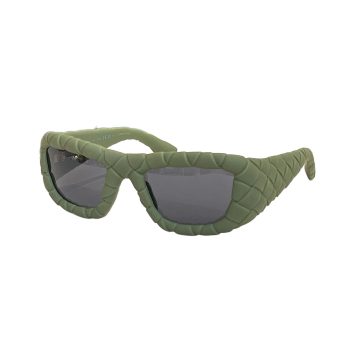 Bottega Veneta square frame glasses green/black/tawny black/mirrored black/tawny white/black white color Size 56口13-130