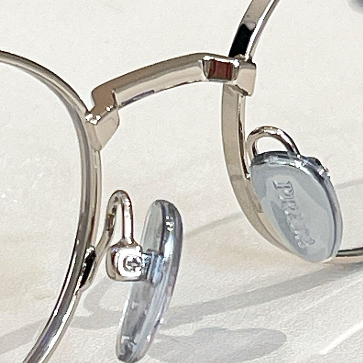 Prada Oval frame glasses silver/silver black/gold black/leopard color transparent lens Size 53口19-135 - 图片 2