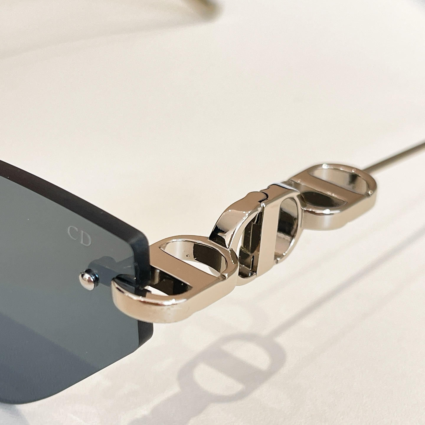 DIOR glasses black gold/pink gold/brown gold/blue gold/green gold/grey silver color Size 140口0-135 - 图片 2