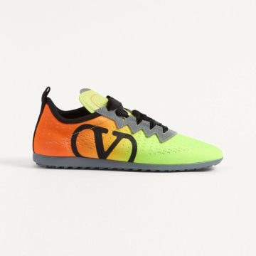 VALENTINO CHROMATHON Technical fabric sneakers