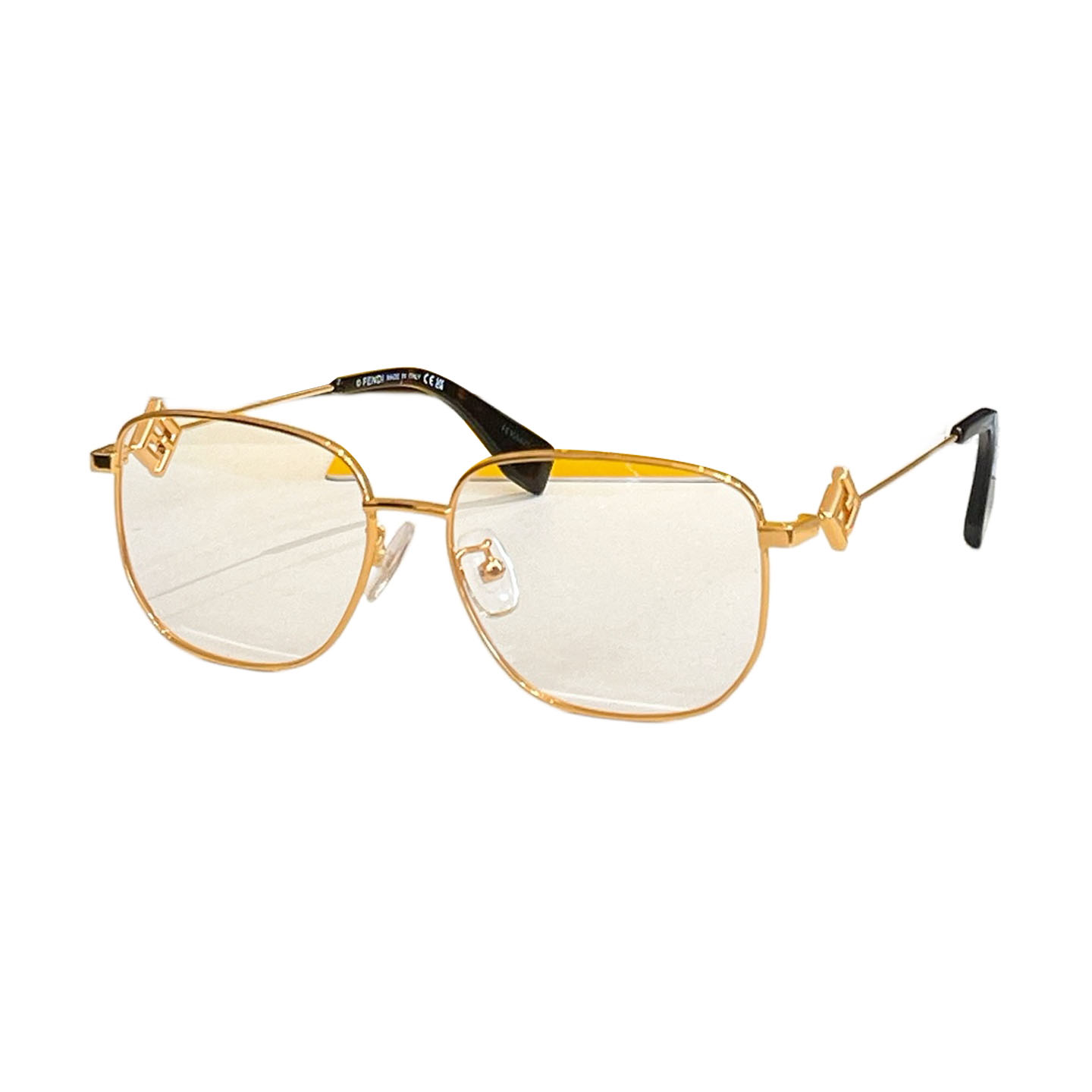 Fendi glasses silver/gold/rose gold/brown/eggplant/sepia/green/black gold color Size 56口16-140 - 图片 2