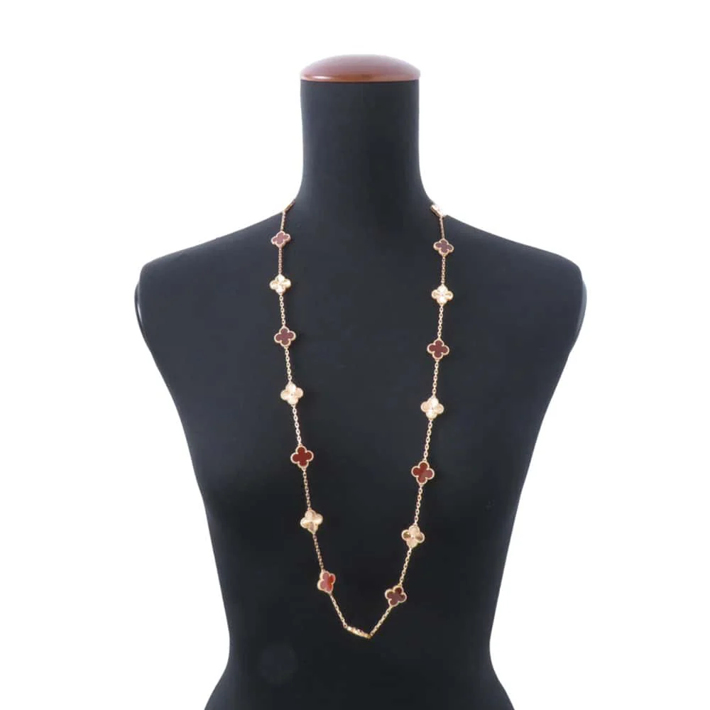 Van Cleef & Arpels Vintage Alhambra Long Necklace 20 motifs - 图片 4